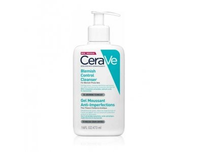 CeraVe Blemish Control Gel, Καθαρισμού Προσώπου για Ακνεϊκές Επιδερμίδες, 473ml