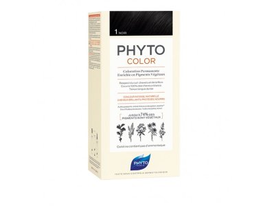 Phyto Phytocolor Νο1 Black, Μαύρο, 1τμχ