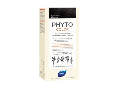 Phyto Phytocolor Νο3 Dark Brοwn, Καστανό Σκούρο, 1τμχ