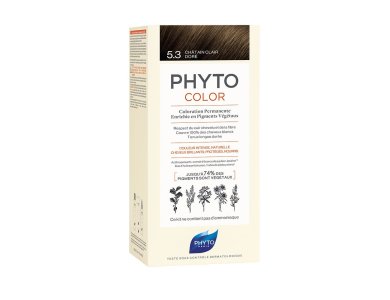 Phyto Phytocolor Νο5.3 Light Golden Brown, Καστανό Ανοιχτό Χρυσό, 1τμχ
