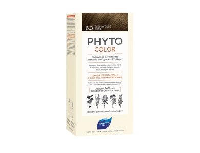 Phyto Phytocolor Νο6.3 Dark Golden Blonde, Ξανθό Σκούρο Χρυσό, 1τμχ