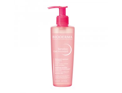 Bioderma Sensibio Gel Moussant, Απαλό Τζελ Καθαρισμού & Αφαίρεσης Μακιγιάζ για Ευαίσθητο Δέρμα, 200ml