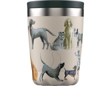 Chillys Ανοξείδωτο Ποτήρι Καφέ, Coffee Cup, E.B Dogs, 340ml