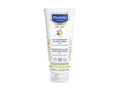 Mustela Nourishing Lotion, Κρέμα Ενυδάτωσης Σώματος με Βιολογικό Κερί Μέλισσας, 200ml
