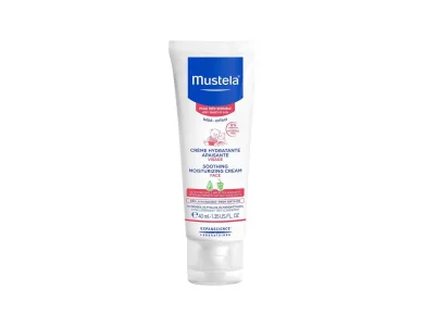 Mustela Soothing Moisturizing Cream, Καταπραϋντική Κρέμα Προσώπου κατά του Κνησμού για Ευαίσθητες Επιδερμίδες, 40ml