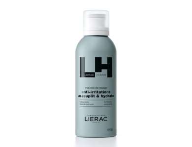 Lierac Homme Shaving Foam Αφρός Ξυρίσματος Κατά των Ερεθισμών που Απαλύνει & Ενυδατώνει, 150ml