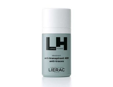 Lierac Homme Deodorant 48h Ανδρικό Αποσμητικό με 48Ωρη Δράση κατά του Ιδρώτα Χωρίς Ίχνη, 50ml