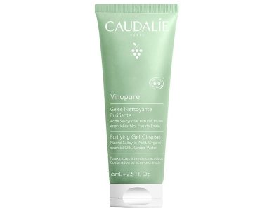 Caudalie Vinopure Purifying Gel Cleanser Καθαριστικό Προσώπου, 75ml