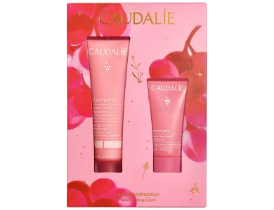 Caudalie X-Mas Vinohydra, Sorbet Κρέμα Moisturizer 60ml & Moisturizing Τζελ Καθαρισμού, 30ml