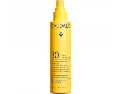Caudalie Vinosun Protect Invisible Spray High Protection SPF30 Αντηλιακή Κρέμα Προσώπου και Σώματος, 150ml