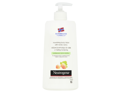 Neutrogena Γαλάκτωμα Σώματος με Nordic Berry για Κανονική και Ξηρή Επιδερμίδα, 400ml