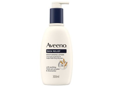 Aveeno Skin Relief Moisturising Lotion Ενυδατικό Γαλάκτωμα Σώματος, 300ml