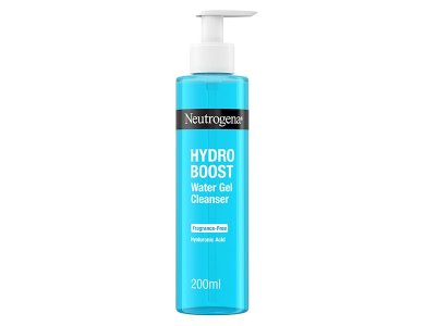 Neutrogena Hydro Boost Water Gel Cleanser, Ενυδατικό Καθαριστικό Προσώπου Χωρίς Άρωμα, 200ml