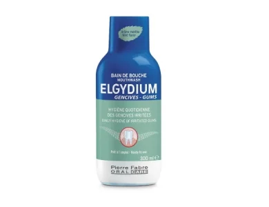 Elgydium Gums Στοματικό Διάλυμα για Ερεθισμένα Ούλα με Γεύση Μέντα 300ml