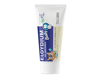 Elgydium Baby Gel Dentifrice Βρεφική Οδοντόκρεμα Πιστοποιημένη Βιολογική από 6 Μηνών έως 2 Ετών, 30ml