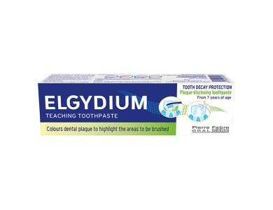Elgydium Teaching Toothpaste Εκπαιδευτική Οδοντόκρεμα που Αποκαλύπτει την Πλάκα, 50ml