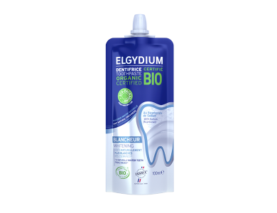 Elgydium Organic Whitening Oδοντόκρεμα Λεύκανσης σε Ανακυκλώσιμη Συσκευασία, 100ml
