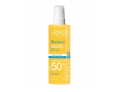 Uriage Bariesun Spray Spf50+ Αντηλιακό Σπρέι Σώματος Με Άρωμα, 200ml