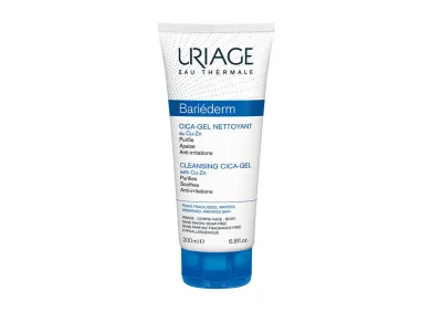 Uriage Bariederm Cleansing Cica-Gel, Τζελ καθαρισμού, 200ml