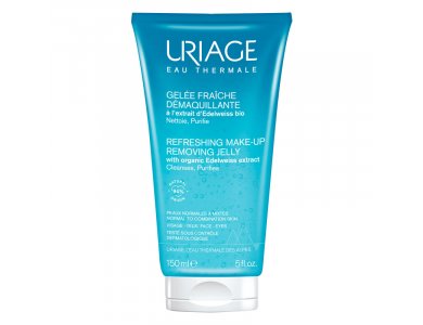 Uriage Refreshing Make-Up Removing Jelly, Αναζωογονητικό Τζελ Ντεμακιγιάζ, 150ml