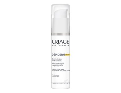 Uriage Depiderm Anti-Dark Spot Daytime Care SPF50+ Κρέμα Προσώπου για Λαμπερή Όψη & Μείωση των Κηλίδων, 30ml