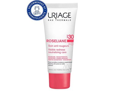Uriage Roseliane Visible Redness-Neutralizing Care SPF30 Ενυδατική Προστατευτική Κρέμα κατά της Ερυθρότητας, 40ml