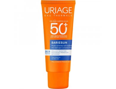 Uriage Bariesun Anti-Dark Spot Corrective Fluid Αντηλιακό Γαλάκτωμα Προσώπου SPF50+ 40ml