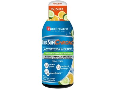 Forte Pharma XtraSlim Chrono Detox Slimming Συμπλήρωμα Διατροφής για την Αποτοξίνωση του Οργανισμού, 450ml