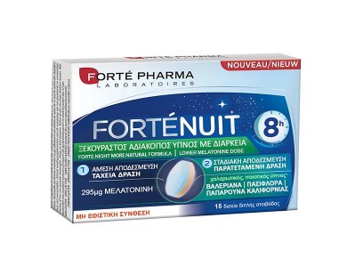 Forte Pharma Forte Nuit 8h, 15tabs
