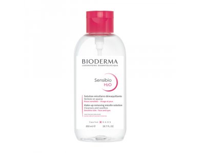 Bioderma Sensibio H2O, Νερό Καθαρισμού Καταπραϋντικό Αφαιρεί το Μακιγιάζ, Κατάλληλο για Πρόσωπο,Μάτια & Χείλη, 850ml