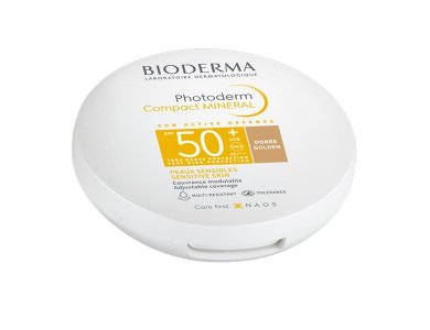 Bioderma Photoderm Compact Mineral Golden SPF50+ Αντηλιακή Πούδρα Προσώπου, 10g