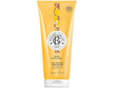 Roger & Gallet Bois d' Orange Wellbeing Shower Gel, Αφρόλουτρο με Άρωμα Πικρής Πορτοκαλιάς & Φρέσκων Εσπεριδοειδών, 200ml