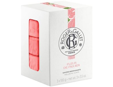 Roger&Gallet Fleur de Figuier Σετ Σαπούνια 3x100g, 1σετ