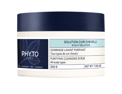 Phyto Scalp Solution Purifying Cleansing Scrub Απολεπιστικό Καθαρισμού & Εξυγίανσης Τριχωτού, 200gr