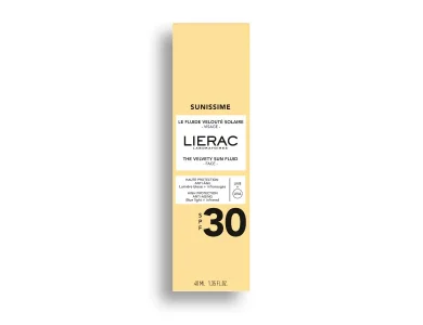 Lierac Sunissime The Velvety Sun Fluid SPF30 Αντηλιακό υψηλής προστασίας ευρέος φάσματος στο πρόσωπο, 40ml