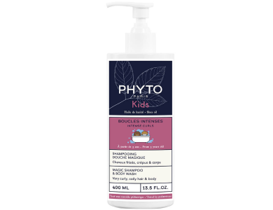 Phyto Kids Boucles Intenses Intense Curls Magic Shampoo & Body Wash Μαγικό Σαμπουάν & Αφρόλουτρο, 400ml