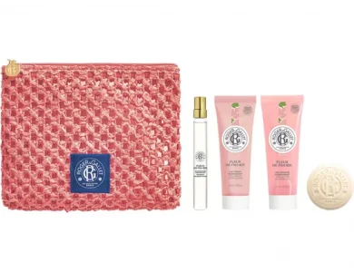 Roger & Gallet Travel Se με Fleur de Figuier Fragrant Water 10ml, Fleur De Figuier Shower Gel 50ml, Fleur de Figuier Wellbeing Body Lotion 50ml, Fleur De Figuier Wellbeing Soap 50gr, 5τμχ