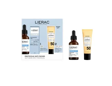 Lierac Promo Protocole To Serum, για Κηλίδες, 30ml & Sunissime The Velvety Sun Fluid Spf50+, 25ml