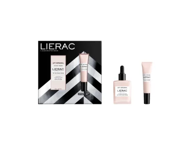 Lierac X-mas The Firmness & Lift Anti-Aging Routine Gift Set, Συσφιγκτικός Ορός 30ml & Δώρο Ανορθωτική Κρέμα Ματιών, 15ml