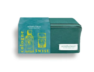 Roger & Gallet X-mas Twist Eau de Cologne Gift Set, Ανδρικό Άρωμα 100ml & Αποσμητικό, 50gr