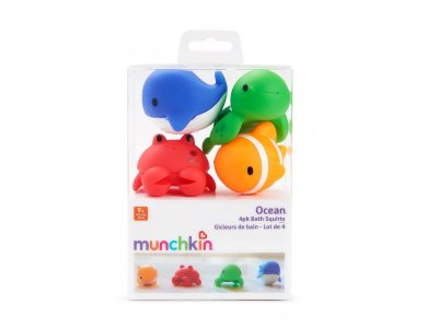 Munchkin Ocean Bath Squirts, 4τμχ