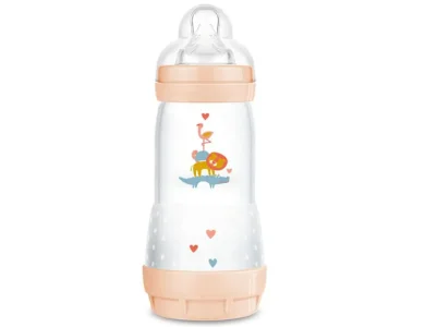 Mam Πλαστικό Μπιμπερό Easy Start Anti-Colic Κατά των Κολικών για 4m+, Κορίτσι, 320ml