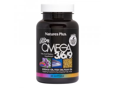 Nature's Plus Ultra Omega 3/6/9/ 1200mg 90softgels
