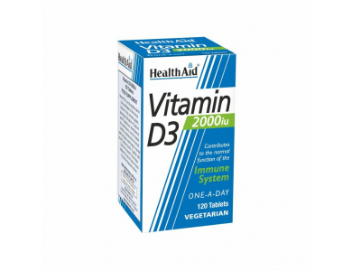 Health Aid Vitamin D3 2000iu 120tabs