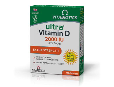 Vitabiotics Ultra® Vitamin D3 Tablets 2000 iu 96tabs