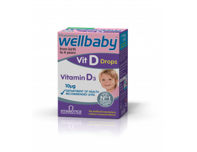 Vitabiotics Wellbaby® Vitamin D Drops 30ml