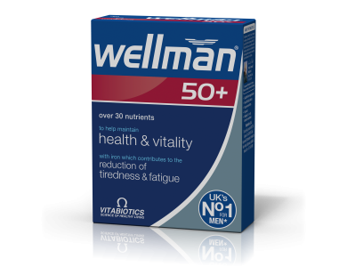 Vitabiotics Wellman® 50+ 30tabs