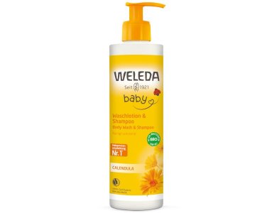Weleda Βρεφικό Σαμπουάν-Αφρόλουτρο με Καλεντούλα, 400ml
