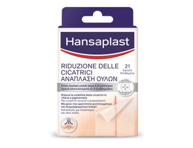 Hansaplast Scar Reducer Επιθέματα Ανάπλασης Ουλών, 21τμχ