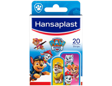 Hansaplast Paw Patrol Strips Παιδικά Επιθέματα Πληγών, 20τμχ